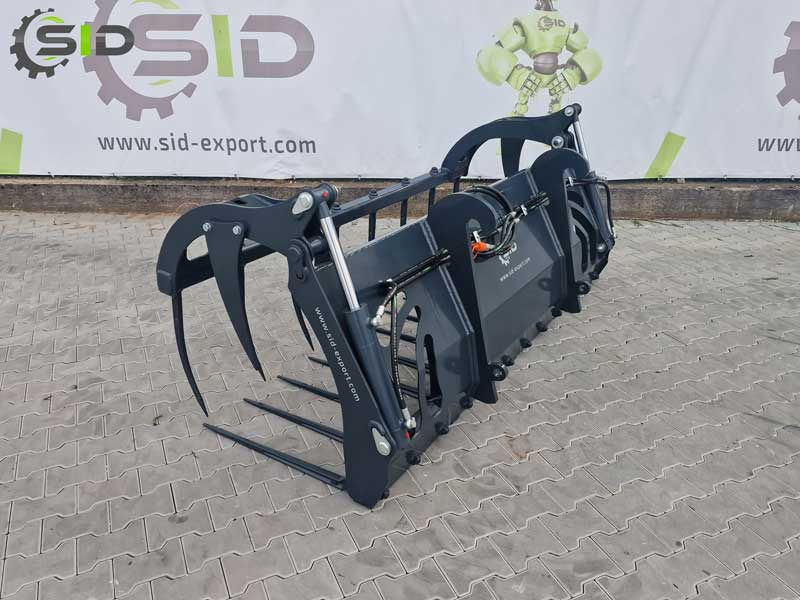 SID Krokodilgebiss Krokodilzange XL / Crocodile manure fork with grapple XL 1,8 m - Dakšas - Lauksaimniecības tehnika: foto 5 SID Krokodilgebiss Krokodilzange XL / Crocodile manure fork with grapple XL 1,8 m - Dakšas - Lauksaimniecības tehnika: foto 5