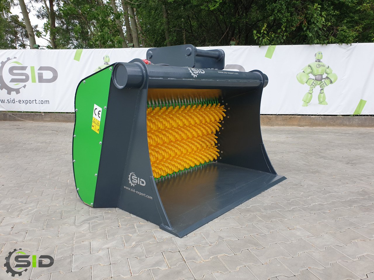 Jaunā Šķirošanas kauss - Ekskavators SID Siebschaufel / Screening bucket / cuillère de criblage 0,65 M, 0,05 M3: foto 12