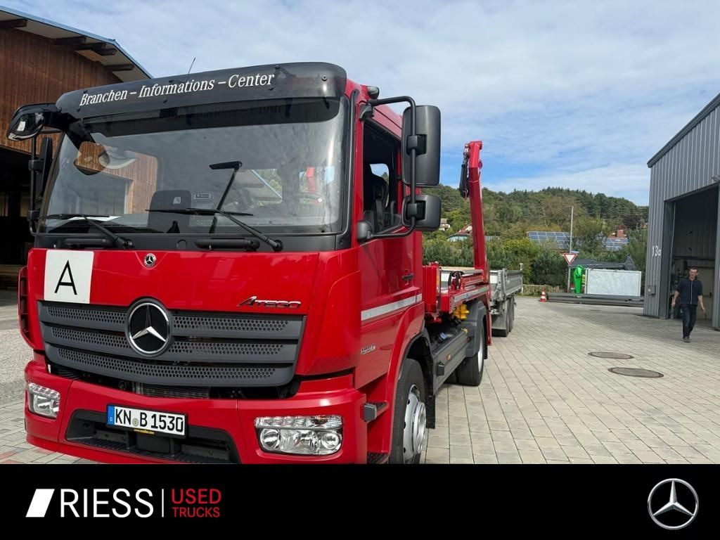 Mercedes-Benz Atego 1630 Meiller Absetzkipper Anhängerhydrauli - Kravas automašīna pašizgāzējs: foto 1 Mercedes-Benz Atego 1630 Meiller Absetzkipper Anhängerhydrauli - Kravas automašīna pašizgāzējs: foto 1