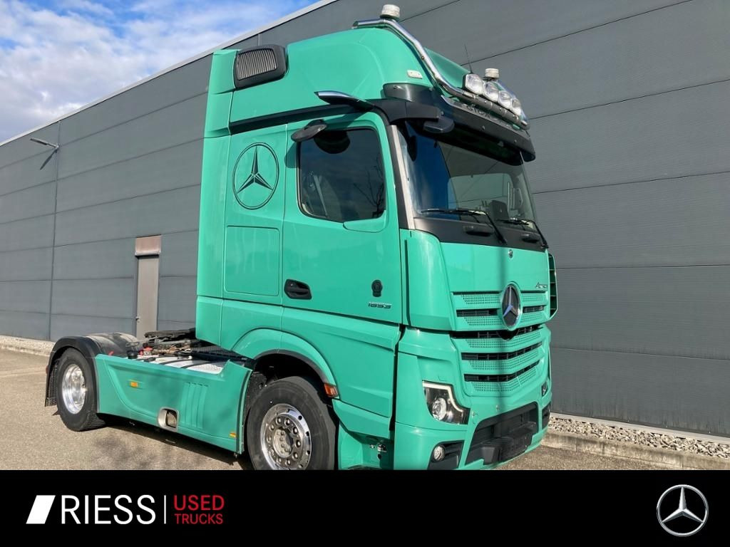 Mercedes-Benz Actros 1853 LS Giga Space Alcoa Hydraulik Navi - Vilcējs: foto 1 Mercedes-Benz Actros 1853 LS Giga Space Alcoa Hydraulik Navi - Vilcējs: foto 1