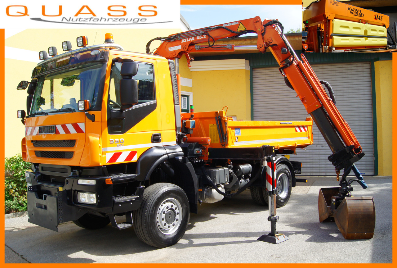 IVECO 190T33 Trakker 4x4/ATLAS 85.2/Euro5/Winterdienst/Streuer - Sniega novākšanas tehnika: foto 1 IVECO 190T33 Trakker 4x4/ATLAS 85.2/Euro5/Winterdienst/Streuer - Sniega novākšanas tehnika: foto 1