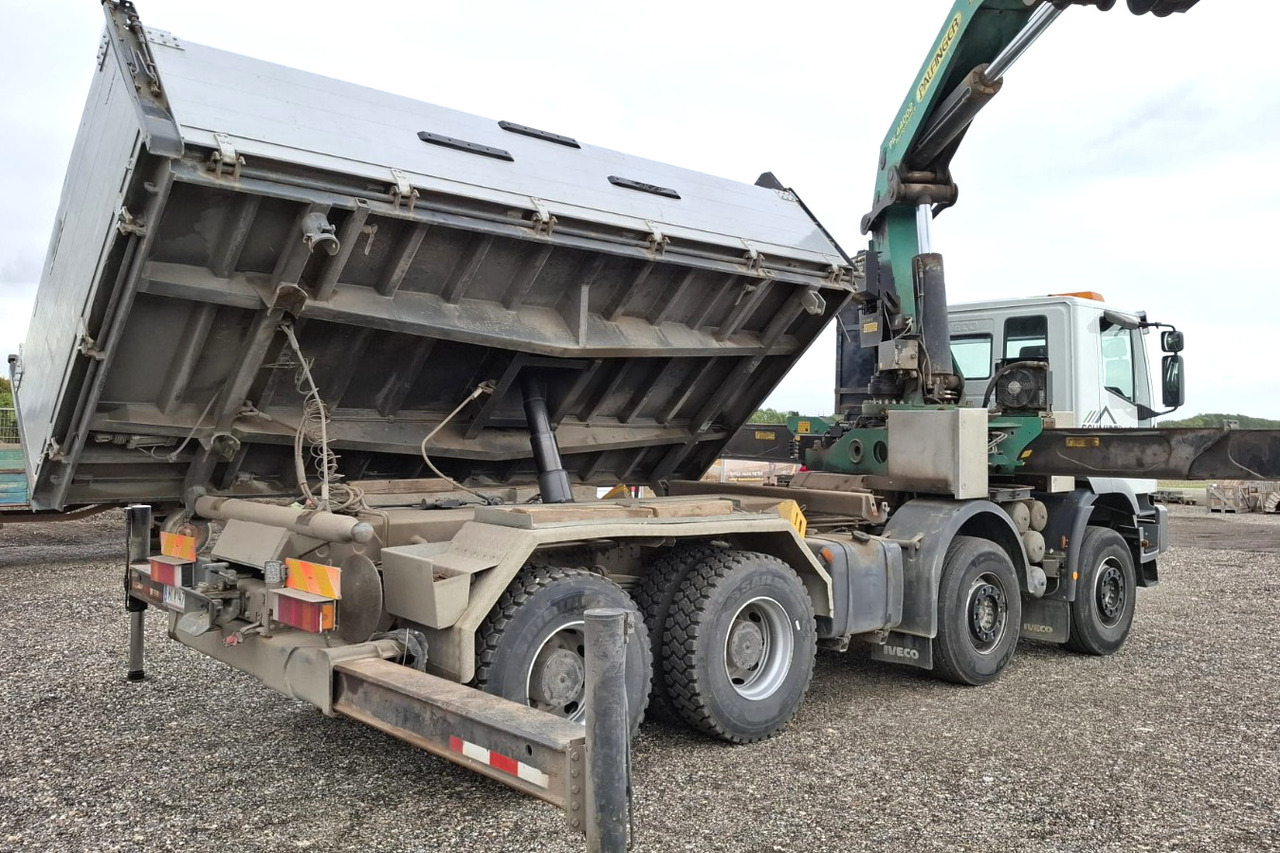 IVECO 480 EUROTRAKKER 8x4/TÜV/Palfinger PK 44002 G/MEILLER - Kravas automašīna pašizgāzējs, Kravas auto ar manipulatoru: foto 5 IVECO 480 EUROTRAKKER 8x4/TÜV/Palfinger PK 44002 G/MEILLER - Kravas automašīna pašizgāzējs, Kravas auto ar manipulatoru: foto 5