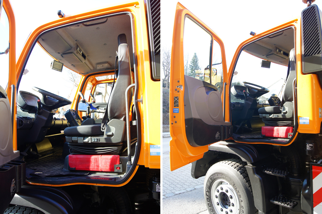 Komunālā/ Specializētā tehnika Unimog Unimog U 400/Hydrostat/Mähtür +MULAG MHU 800: foto 10