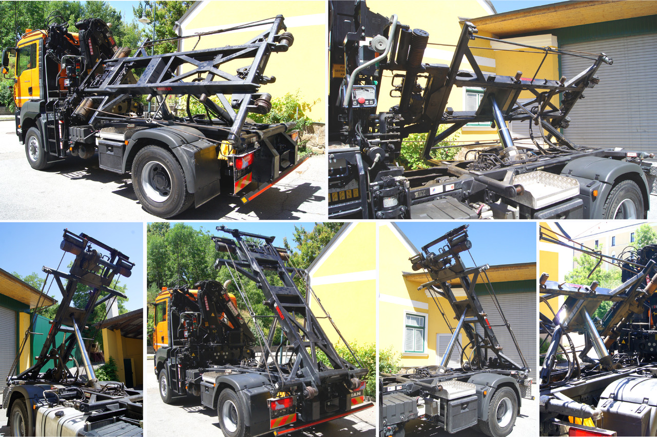 Kravas automašīna - kabeļu sistēma, Kravas auto ar manipulatoru MAN TGA 18.360 BL 4x4/Euro4/TÜV/HIAB 111/MULTILIFT/Winterdienst: foto 13