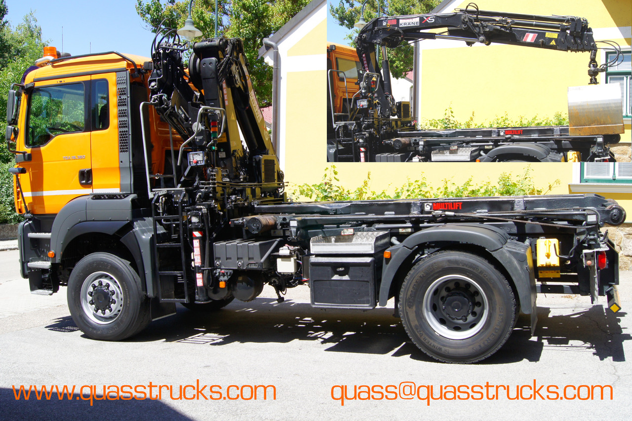 MAN TGA 18.360 BL 4x4/Euro4/TÜV/HIAB 111/MULTILIFT/Winterdienst - Kravas automašīna - kabeļu sistēma, Kravas auto ar manipulatoru: foto 3 MAN TGA 18.360 BL 4x4/Euro4/TÜV/HIAB 111/MULTILIFT/Winterdienst - Kravas automašīna - kabeļu sistēma, Kravas auto ar manipulatoru: foto 3