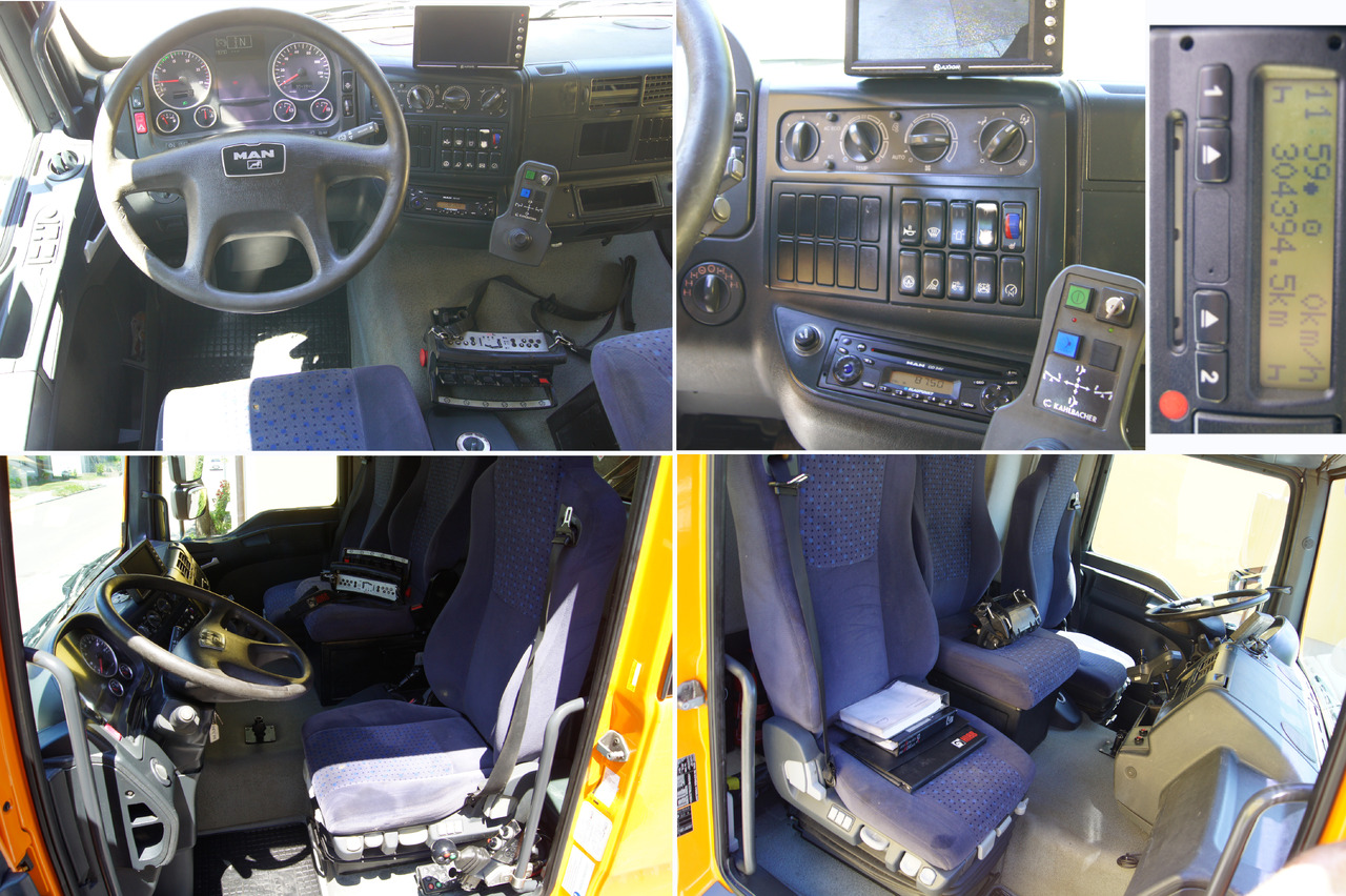 Kravas automašīna - kabeļu sistēma, Kravas auto ar manipulatoru MAN TGA 18.360 BL 4x4/Euro4/TÜV/HIAB 111/MULTILIFT/Winterdienst: foto 10