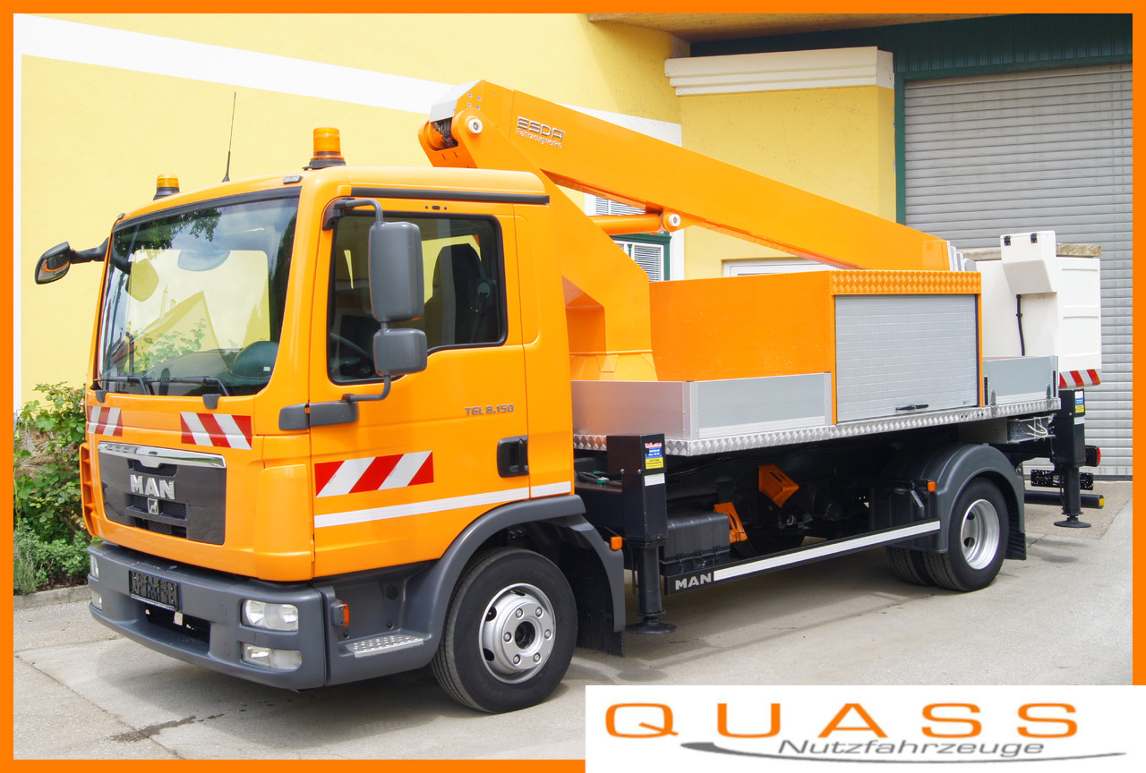 MAN TGL 8.150/TÜV/ESDA 21,5m Hubarbeitsbühne/Steiger/EURO 5 - Autopacēlājs: foto 1 MAN TGL 8.150/TÜV/ESDA 21,5m Hubarbeitsbühne/Steiger/EURO 5 - Autopacēlājs: foto 1