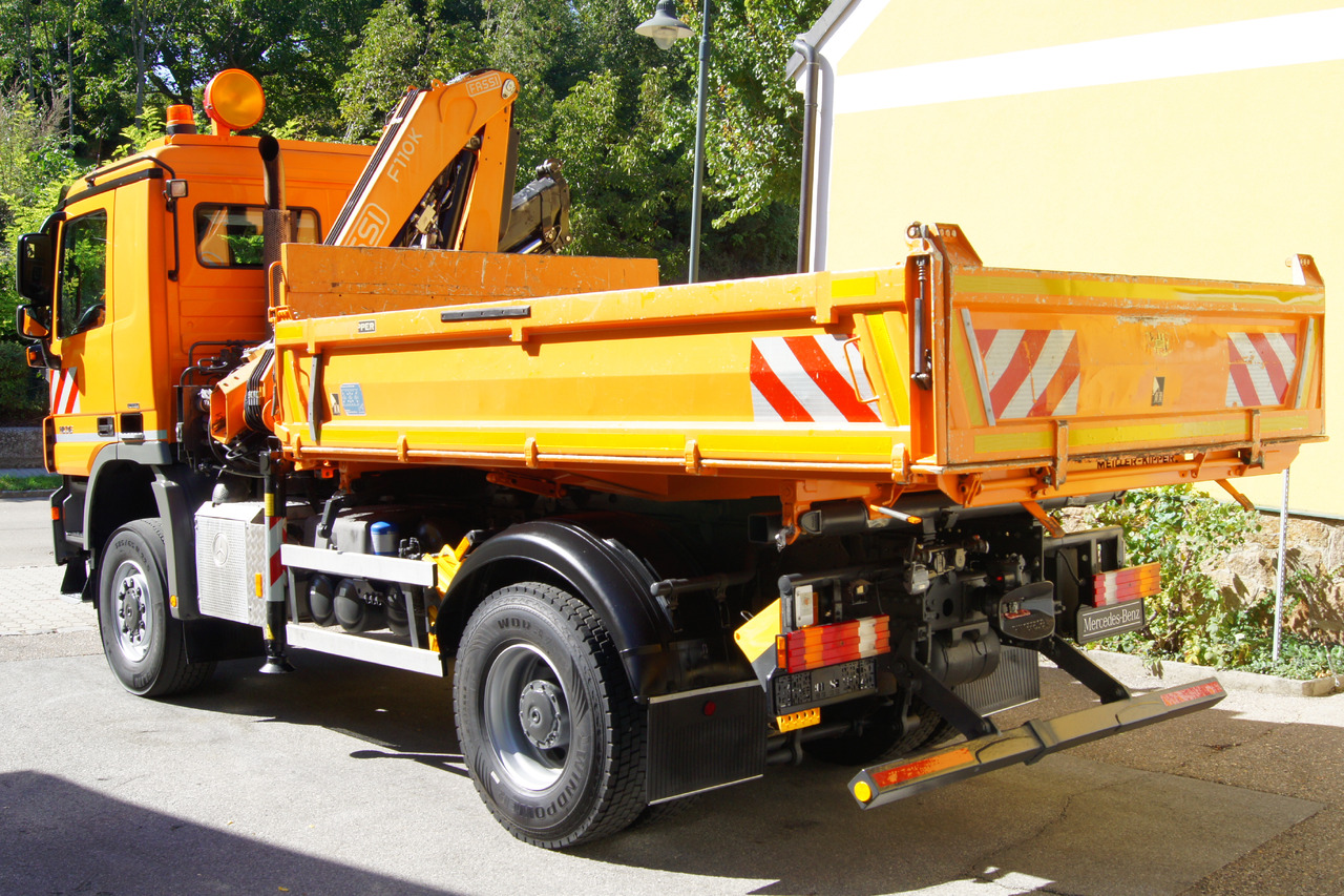 MERCEDES-BENZ ACTROS 1836 /4x4/TÜV/FASSI 110/MEILLER/Winterdienst/Wechselsystem - Sniega novākšanas tehnika: foto 3 MERCEDES-BENZ ACTROS 1836 /4x4/TÜV/FASSI 110/MEILLER/Winterdienst/Wechselsystem - Sniega novākšanas tehnika: foto 3