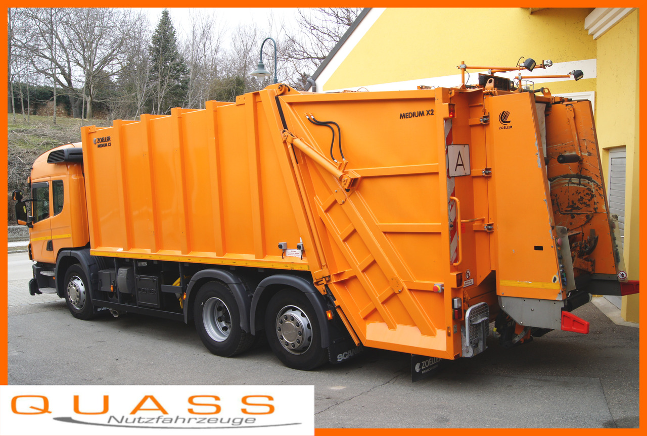 Scania P280 6x2-2/Euro6/ZOELLER MEDIUM X2 C21 Variopress - Atkritumu vedējs: foto 1 Scania P280 6x2-2/Euro6/ZOELLER MEDIUM X2 C21 Variopress - Atkritumu vedējs: foto 1