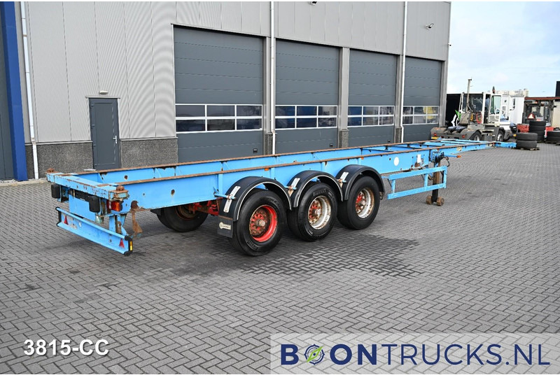 Blumhardt Cont.-Sal 40.24 E FIXED CHASSIS | 40ft * STEEL SUSPENSION * 4700 KG * BPW - Puspiekabe noņemamā virsbūve/ Konteineru vedējs: foto 1 Blumhardt Cont.-Sal 40.24 E FIXED CHASSIS | 40ft * STEEL SUSPENSION * 4700 KG * BPW - Puspiekabe noņemamā virsbūve/ Konteineru vedējs: foto 1