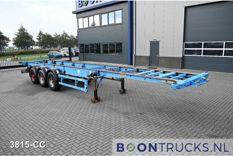 Blumhardt Cont.-Sal 40.24 E FIXED CHASSIS | 40ft * STEEL SUSPENSION * 4700 KG * BPW - Puspiekabe noņemamā virsbūve/ Konteineru vedējs: foto 3 Blumhardt Cont.-Sal 40.24 E FIXED CHASSIS | 40ft * STEEL SUSPENSION * 4700 KG * BPW - Puspiekabe noņemamā virsbūve/ Konteineru vedējs: foto 3