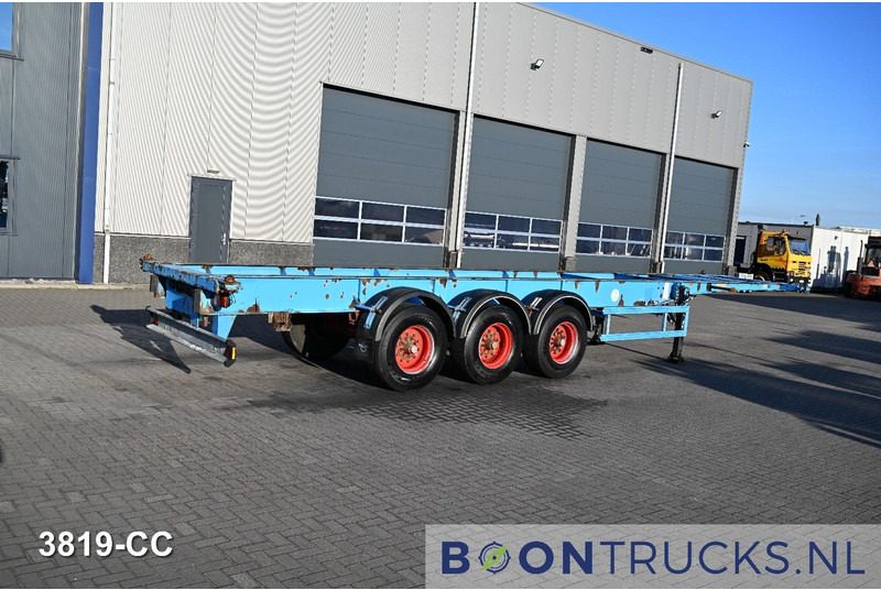 Blumhardt Cont.-Sal 40.24 E FIXXED CHASSIS | 40ft * STEEL SUSPENSION * BPW * 4560KG - Puspiekabe noņemamā virsbūve/ Konteineru vedējs: foto 1 Blumhardt Cont.-Sal 40.24 E FIXXED CHASSIS | 40ft * STEEL SUSPENSION * BPW * 4560KG - Puspiekabe noņemamā virsbūve/ Konteineru vedējs: foto 1