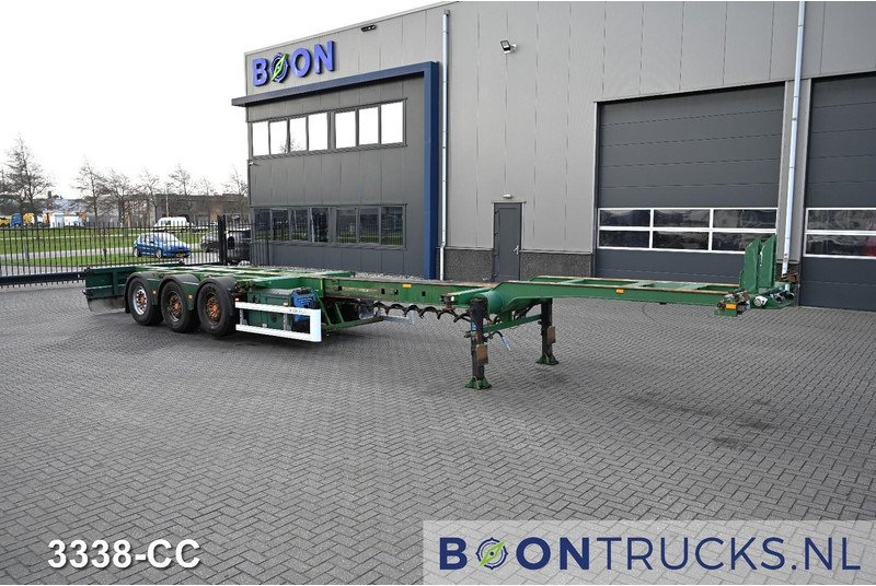 Broshuis 3UCC-39/45 2X20-30-40-45ft HC * LIFT AXLE * 2 x EXTENDABLE - Puspiekabe noņemamā virsbūve/ Konteineru vedējs: foto 5 Broshuis 3UCC-39/45 2X20-30-40-45ft HC * LIFT AXLE * 2 x EXTENDABLE - Puspiekabe noņemamā virsbūve/ Konteineru vedējs: foto 5