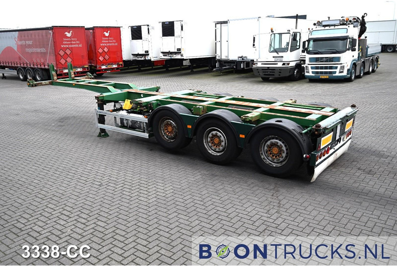 Broshuis 3UCC-39/45 2X20-30-40-45ft HC * LIFT AXLE * 2 x EXTENDABLE - Puspiekabe noņemamā virsbūve/ Konteineru vedējs: foto 4 Broshuis 3UCC-39/45 2X20-30-40-45ft HC * LIFT AXLE * 2 x EXTENDABLE - Puspiekabe noņemamā virsbūve/ Konteineru vedējs: foto 4