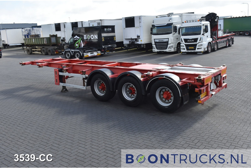 Burg BPO 12-27 CCXGX-00 TANK CHASSIS | 20-30ft * 3800 Kg * NL TRAILER - Puspiekabe noņemamā virsbūve/ Konteineru vedējs: foto 3 Burg BPO 12-27 CCXGX-00 TANK CHASSIS | 20-30ft * 3800 Kg * NL TRAILER - Puspiekabe noņemamā virsbūve/ Konteineru vedējs: foto 3