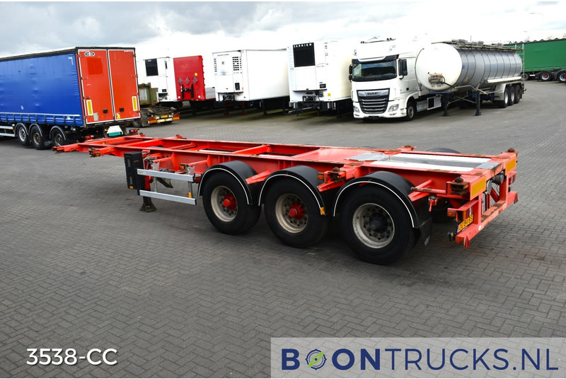 Burg BPO 12-27 CCXGX-00 TANK CHASSIS | 20-30ft * 3800 Kg * NL TRAILER - Puspiekabe noņemamā virsbūve/ Konteineru vedējs: foto 3 Burg BPO 12-27 CCXGX-00 TANK CHASSIS | 20-30ft * 3800 Kg * NL TRAILER - Puspiekabe noņemamā virsbūve/ Konteineru vedējs: foto 3