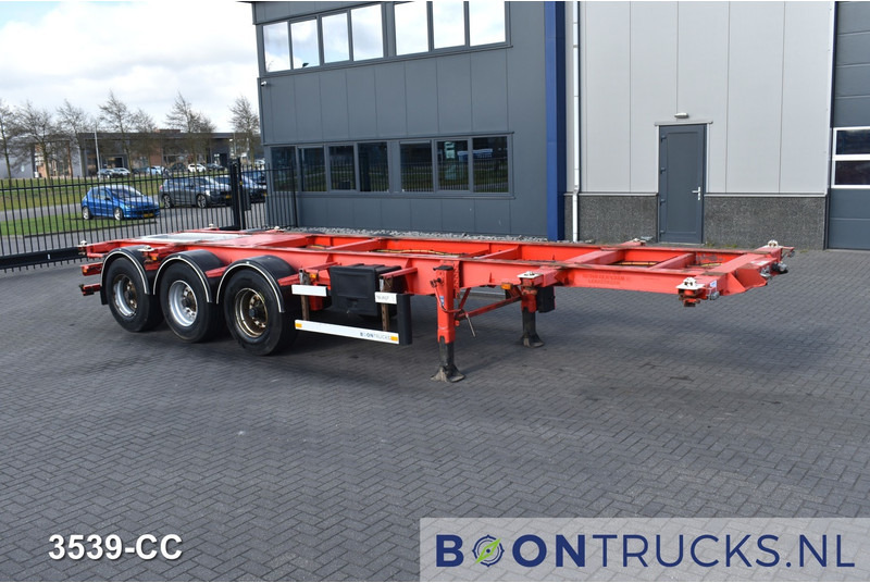 Burg BPO 12-27 CCXGX-00 TANK CHASSIS | 20-30ft * 3800 Kg * NL TRAILER - Puspiekabe noņemamā virsbūve/ Konteineru vedējs: foto 4 Burg BPO 12-27 CCXGX-00 TANK CHASSIS | 20-30ft * 3800 Kg * NL TRAILER - Puspiekabe noņemamā virsbūve/ Konteineru vedējs: foto 4