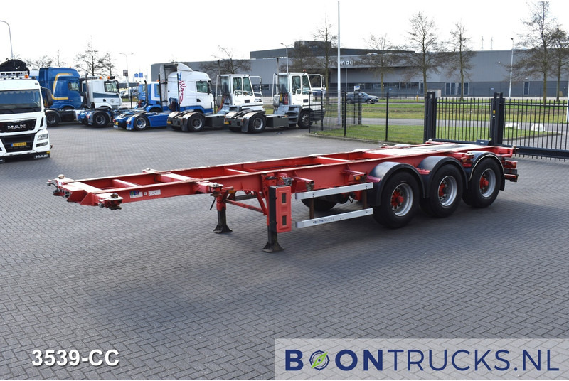 Burg BPO 12-27 CCXGX-00 TANK CHASSIS | 20-30ft * 3800 Kg * NL TRAILER - Puspiekabe noņemamā virsbūve/ Konteineru vedējs: foto 5 Burg BPO 12-27 CCXGX-00 TANK CHASSIS | 20-30ft * 3800 Kg * NL TRAILER - Puspiekabe noņemamā virsbūve/ Konteineru vedējs: foto 5
