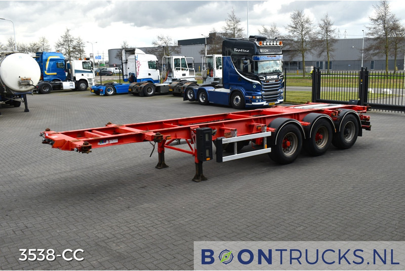 Burg BPO 12-27 CCXGX-00 TANK CHASSIS | 20-30ft * 3800 Kg * NL TRAILER - Puspiekabe noņemamā virsbūve/ Konteineru vedējs: foto 5 Burg BPO 12-27 CCXGX-00 TANK CHASSIS | 20-30ft * 3800 Kg * NL TRAILER - Puspiekabe noņemamā virsbūve/ Konteineru vedējs: foto 5