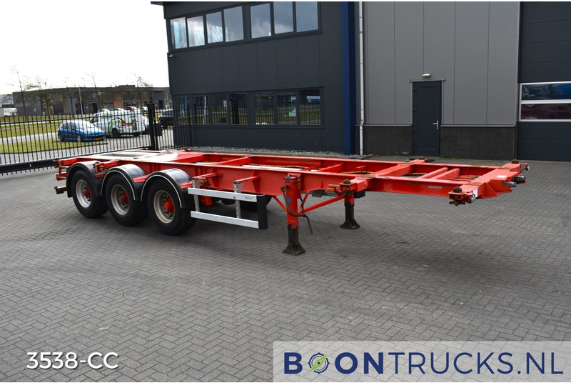 Burg BPO 12-27 CCXGX-00 TANK CHASSIS | 20-30ft * 3800 Kg * NL TRAILER - Puspiekabe noņemamā virsbūve/ Konteineru vedējs: foto 4 Burg BPO 12-27 CCXGX-00 TANK CHASSIS | 20-30ft * 3800 Kg * NL TRAILER - Puspiekabe noņemamā virsbūve/ Konteineru vedējs: foto 4