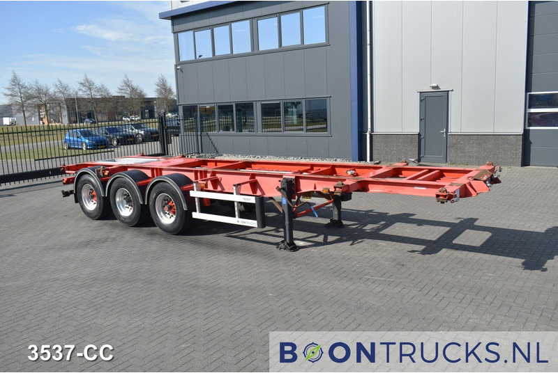 Burg BPO 12 27 CCXGX 01 TANK CHASSIS | 20-30ft * 3850 Kg * ADR * NL TRAILER - Puspiekabe noņemamā virsbūve/ Konteineru vedējs: foto 5 Burg BPO 12 27 CCXGX 01 TANK CHASSIS | 20-30ft * 3850 Kg * ADR * NL TRAILER - Puspiekabe noņemamā virsbūve/ Konteineru vedējs: foto 5