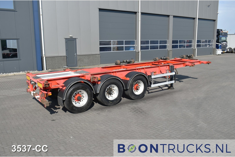 Burg BPO 12 27 CCXGX 01 TANK CHASSIS | 20-30ft * 3850 Kg * ADR * NL TRAILER - Puspiekabe noņemamā virsbūve/ Konteineru vedējs: foto 1 Burg BPO 12 27 CCXGX 01 TANK CHASSIS | 20-30ft * 3850 Kg * ADR * NL TRAILER - Puspiekabe noņemamā virsbūve/ Konteineru vedējs: foto 1