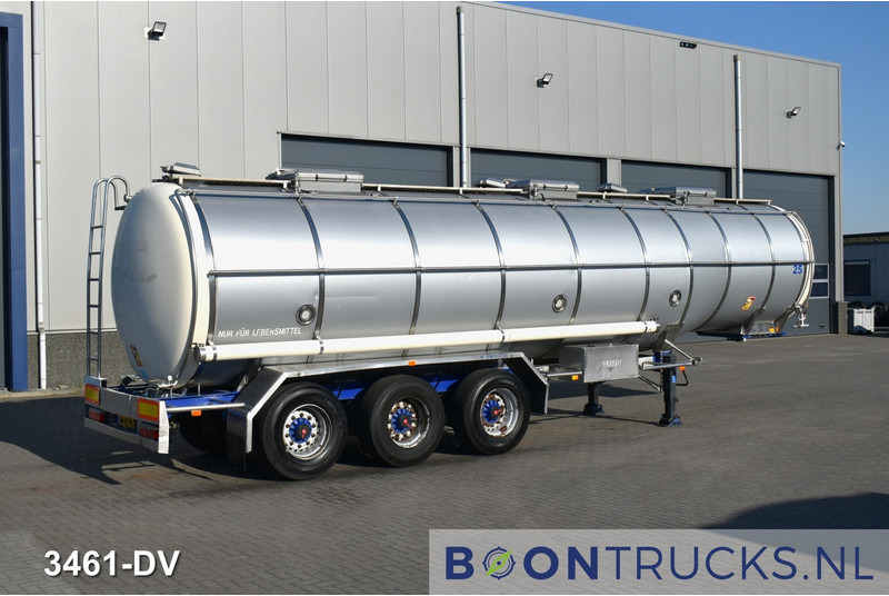 Burg BPO 12-27 Z TANK | 32,8 M³ * 3 COMP. * FOOD * STAINLESS STEEL * APK 10-2025 - Puspiekabe cisterna: foto 1 Burg BPO 12-27 Z TANK | 32,8 M³ * 3 COMP. * FOOD * STAINLESS STEEL * APK 10-2025 - Puspiekabe cisterna: foto 1