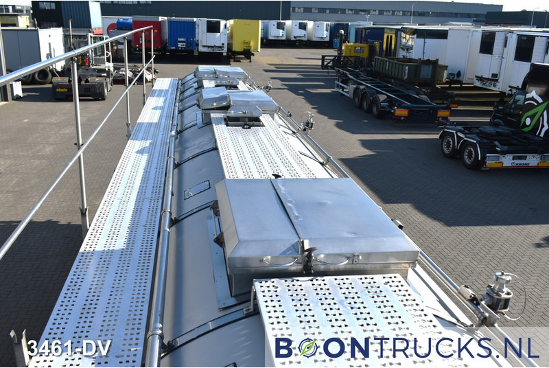 Burg BPO 12-27 Z TANK | 32,8 M³ * 3 COMP. * FOOD * STAINLESS STEEL * APK 10-2025 - Puspiekabe cisterna: foto 2 Burg BPO 12-27 Z TANK | 32,8 M³ * 3 COMP. * FOOD * STAINLESS STEEL * APK 10-2025 - Puspiekabe cisterna: foto 2