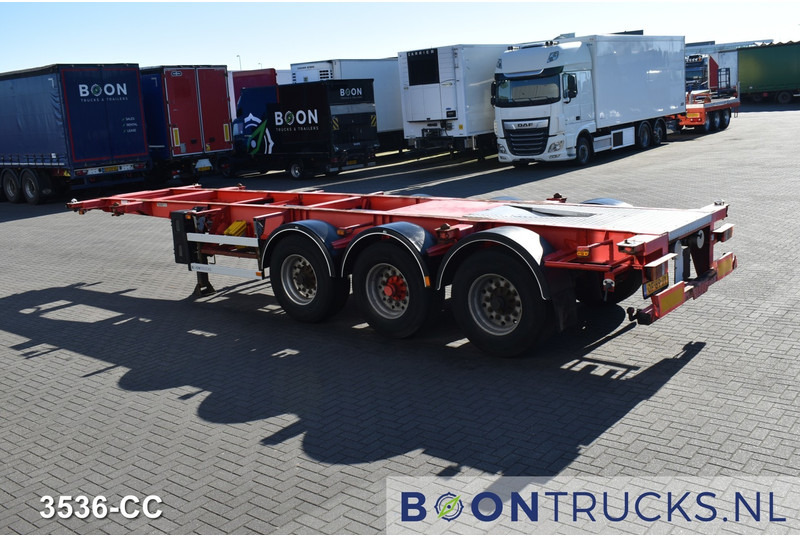 Burg BPO 12 27CDM12 TANK CHASSIS | 20-30ft * 3800 Kg * NL TRAILER - Puspiekabe noņemamā virsbūve/ Konteineru vedējs: foto 3 Burg BPO 12 27CDM12 TANK CHASSIS | 20-30ft * 3800 Kg * NL TRAILER - Puspiekabe noņemamā virsbūve/ Konteineru vedējs: foto 3