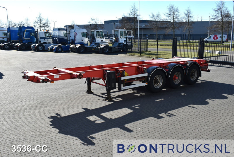Burg BPO 12 27CDM12 TANK CHASSIS | 20-30ft * 3800 Kg * NL TRAILER - Puspiekabe noņemamā virsbūve/ Konteineru vedējs: foto 5 Burg BPO 12 27CDM12 TANK CHASSIS | 20-30ft * 3800 Kg * NL TRAILER - Puspiekabe noņemamā virsbūve/ Konteineru vedējs: foto 5