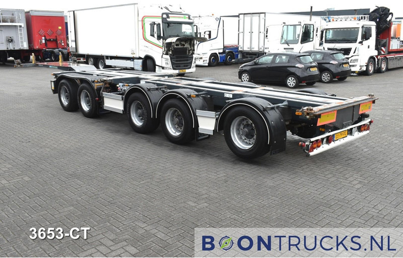 D-Tec CT-60-05D COMBITRAILER | 2x20-30-40-45ft HC * 3x STEERING * 3x LIFT AXLE * NL TRAILER - Puspiekabe noņemamā virsbūve/ Konteineru vedējs: foto 3 D-Tec CT-60-05D COMBITRAILER | 2x20-30-40-45ft HC * 3x STEERING * 3x LIFT AXLE * NL TRAILER - Puspiekabe noņemamā virsbūve/ Konteineru vedējs: foto 3