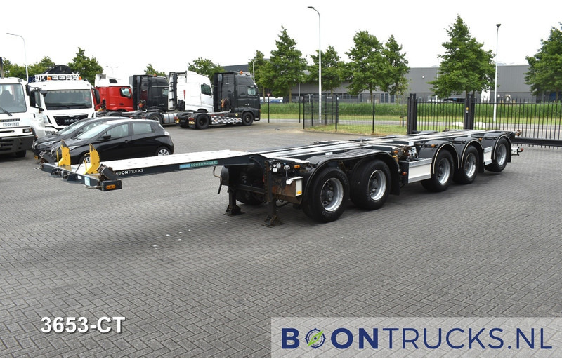 D-Tec CT-60-05D COMBITRAILER | 2x20-30-40-45ft HC * 3x STEERING * 3x LIFT AXLE * NL TRAILER - Puspiekabe noņemamā virsbūve/ Konteineru vedējs: foto 5 D-Tec CT-60-05D COMBITRAILER | 2x20-30-40-45ft HC * 3x STEERING * 3x LIFT AXLE * NL TRAILER - Puspiekabe noņemamā virsbūve/ Konteineru vedējs: foto 5