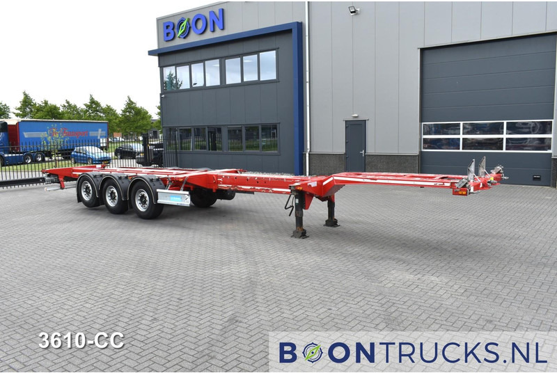 D-Tec FLEXITRAILER | 2x20-30-40-45ft HC * 2x LIFT AXLE * 2x EXTENDABLE * DISC BRAKES - Puspiekabe noņemamā virsbūve/ Konteineru vedējs: foto 4 D-Tec FLEXITRAILER | 2x20-30-40-45ft HC * 2x LIFT AXLE * 2x EXTENDABLE * DISC BRAKES - Puspiekabe noņemamā virsbūve/ Konteineru vedējs: foto 4