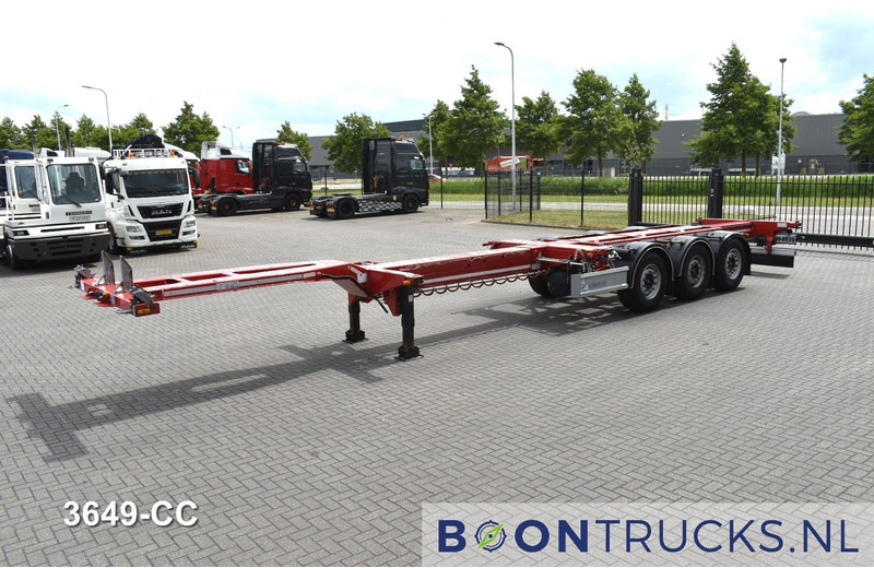 D-Tec FLEXITRAILER | 2x20-30-40-45ft HC * 2x LIFT AXLE * 2x EXTENDABLE * DISC BRAKES - Puspiekabe noņemamā virsbūve/ Konteineru vedējs: foto 5 D-Tec FLEXITRAILER | 2x20-30-40-45ft HC * 2x LIFT AXLE * 2x EXTENDABLE * DISC BRAKES - Puspiekabe noņemamā virsbūve/ Konteineru vedējs: foto 5