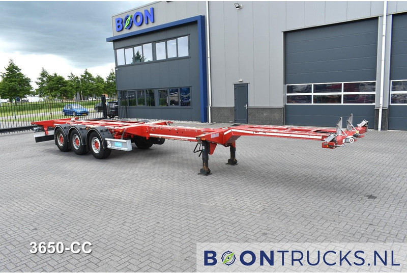 D-Tec FLEXITRAILER | 2x20-30-40-45ft HC * 2x LIFT AXLE * 2x EXTENDABLE * MOT 11-2025 - Puspiekabe noņemamā virsbūve/ Konteineru vedējs: foto 4 D-Tec FLEXITRAILER | 2x20-30-40-45ft HC * 2x LIFT AXLE * 2x EXTENDABLE * MOT 11-2025 - Puspiekabe noņemamā virsbūve/ Konteineru vedējs: foto 4