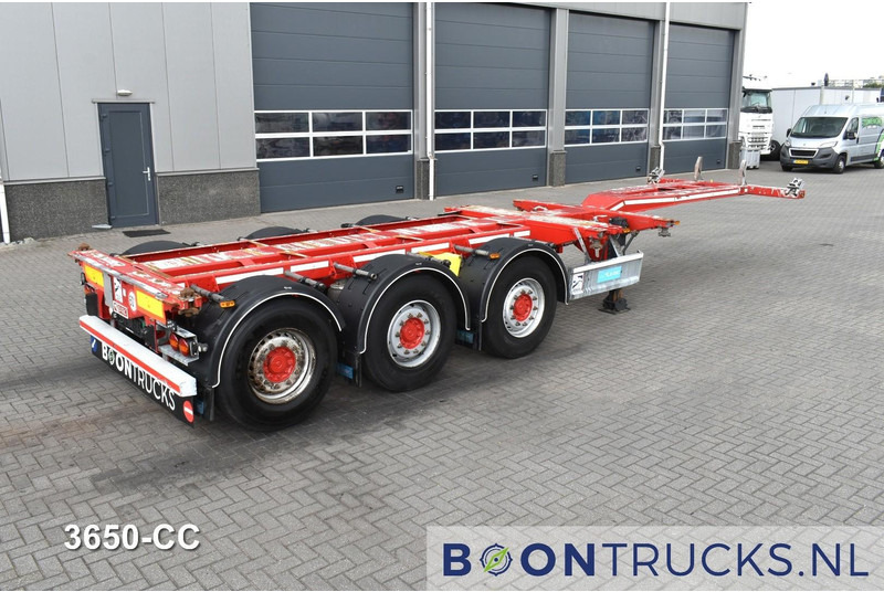D-Tec FLEXITRAILER | 2x20-30-40-45ft HC * 2x LIFT AXLE * 2x EXTENDABLE * MOT 11-2025 - Puspiekabe noņemamā virsbūve/ Konteineru vedējs: foto 1 D-Tec FLEXITRAILER | 2x20-30-40-45ft HC * 2x LIFT AXLE * 2x EXTENDABLE * MOT 11-2025 - Puspiekabe noņemamā virsbūve/ Konteineru vedējs: foto 1