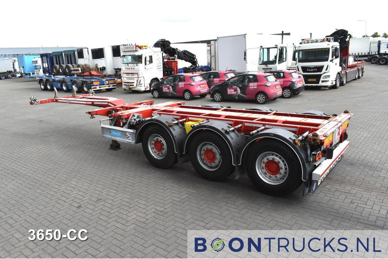 D-Tec FLEXITRAILER | 2x20-30-40-45ft HC * 2x LIFT AXLE * 2x EXTENDABLE * MOT 11-2025 - Puspiekabe noņemamā virsbūve/ Konteineru vedējs: foto 3 D-Tec FLEXITRAILER | 2x20-30-40-45ft HC * 2x LIFT AXLE * 2x EXTENDABLE * MOT 11-2025 - Puspiekabe noņemamā virsbūve/ Konteineru vedējs: foto 3