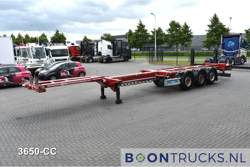 D-Tec FLEXITRAILER | 2x20-30-40-45ft HC * 2x LIFT AXLE * 2x EXTENDABLE * MOT 11-2025 - Puspiekabe noņemamā virsbūve/ Konteineru vedējs: foto 5 D-Tec FLEXITRAILER | 2x20-30-40-45ft HC * 2x LIFT AXLE * 2x EXTENDABLE * MOT 11-2025 - Puspiekabe noņemamā virsbūve/ Konteineru vedējs: foto 5