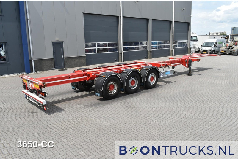 D-Tec FLEXITRAILER | 2x20-30-40-45ft HC * 2x LIFT AXLE * 2x EXTENDABLE * MOT 11-2025 - Puspiekabe noņemamā virsbūve/ Konteineru vedējs: foto 2 D-Tec FLEXITRAILER | 2x20-30-40-45ft HC * 2x LIFT AXLE * 2x EXTENDABLE * MOT 11-2025 - Puspiekabe noņemamā virsbūve/ Konteineru vedējs: foto 2