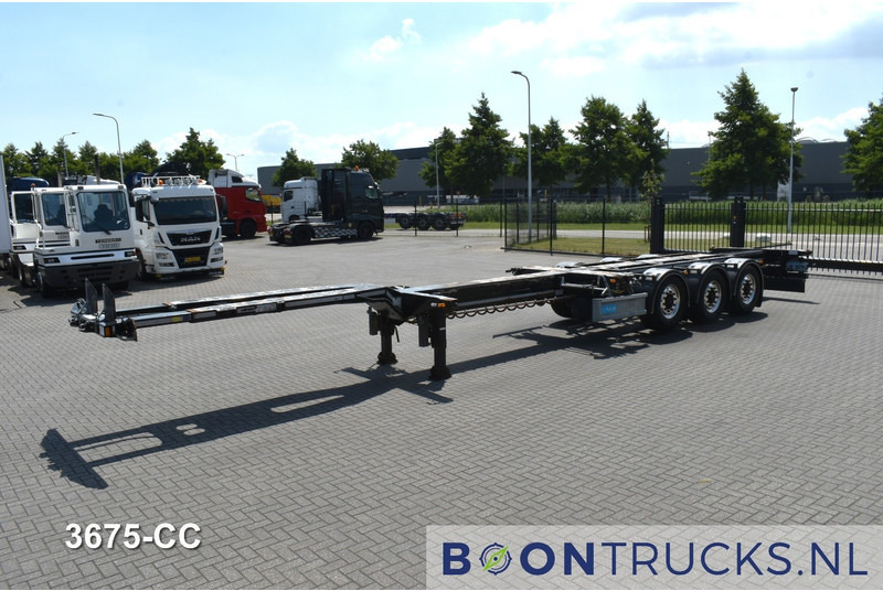 D-Tec FLEXITRAILER | 2x20-30-40-45ft HC * BPW / DISC * ALCOA * 3x EXTENDABLE - Puspiekabe noņemamā virsbūve/ Konteineru vedējs: foto 5 D-Tec FLEXITRAILER | 2x20-30-40-45ft HC * BPW / DISC * ALCOA * 3x EXTENDABLE - Puspiekabe noņemamā virsbūve/ Konteineru vedējs: foto 5