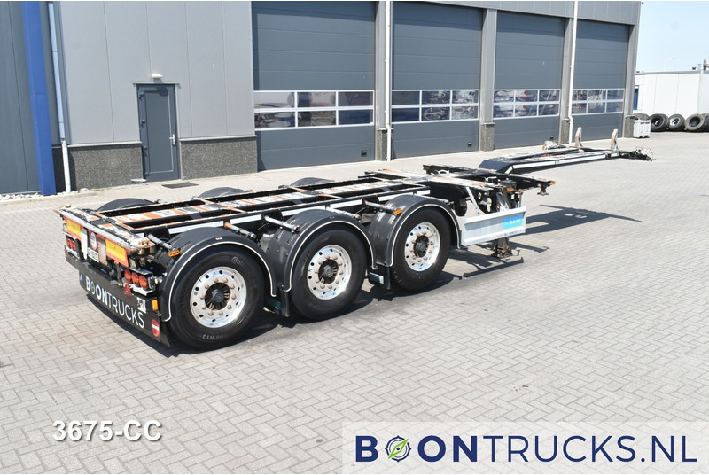 D-Tec FLEXITRAILER | 2x20-30-40-45ft HC * BPW / DISC * ALCOA * 3x EXTENDABLE - Puspiekabe noņemamā virsbūve/ Konteineru vedējs: foto 1 D-Tec FLEXITRAILER | 2x20-30-40-45ft HC * BPW / DISC * ALCOA * 3x EXTENDABLE - Puspiekabe noņemamā virsbūve/ Konteineru vedējs: foto 1