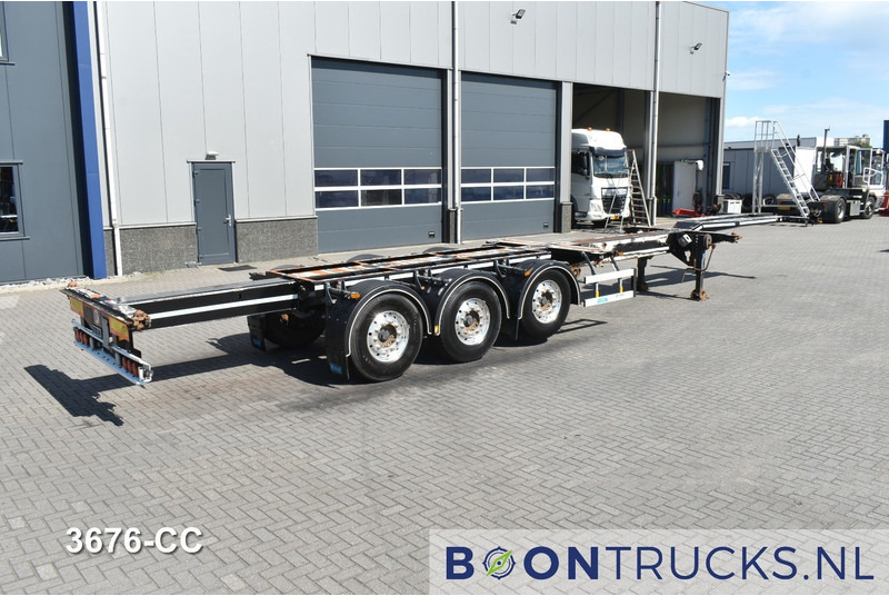 D-Tec FLEXITRAILER | 2x20-30-40-45ft HC * MB / DISC * ALCOA * 2x EXTENDABLE - Puspiekabe noņemamā virsbūve/ Konteineru vedējs: foto 2 D-Tec FLEXITRAILER | 2x20-30-40-45ft HC * MB / DISC * ALCOA * 2x EXTENDABLE - Puspiekabe noņemamā virsbūve/ Konteineru vedējs: foto 2
