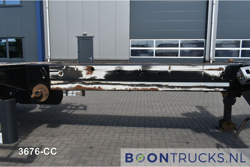 Puspiekabe noņemamā virsbūve/ Konteineru vedējs D-Tec FLEXITRAILER | 2x20-30-40-45ft HC * MB / DISC * ALCOA * 2x EXTENDABLE: foto 10