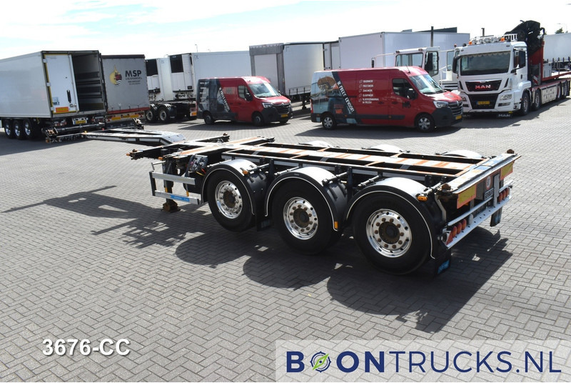 D-Tec FLEXITRAILER | 2x20-30-40-45ft HC * MB / DISC * ALCOA * 2x EXTENDABLE - Puspiekabe noņemamā virsbūve/ Konteineru vedējs: foto 3 D-Tec FLEXITRAILER | 2x20-30-40-45ft HC * MB / DISC * ALCOA * 2x EXTENDABLE - Puspiekabe noņemamā virsbūve/ Konteineru vedējs: foto 3