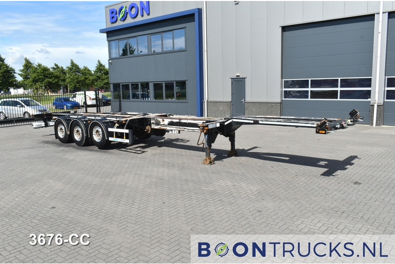 D-Tec FLEXITRAILER | 2x20-30-40-45ft HC * MB / DISC * ALCOA * 2x EXTENDABLE - Puspiekabe noņemamā virsbūve/ Konteineru vedējs: foto 4 D-Tec FLEXITRAILER | 2x20-30-40-45ft HC * MB / DISC * ALCOA * 2x EXTENDABLE - Puspiekabe noņemamā virsbūve/ Konteineru vedējs: foto 4