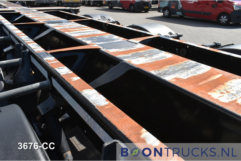 Puspiekabe noņemamā virsbūve/ Konteineru vedējs D-Tec FLEXITRAILER | 2x20-30-40-45ft HC * MB / DISC * ALCOA * 2x EXTENDABLE: foto 19
