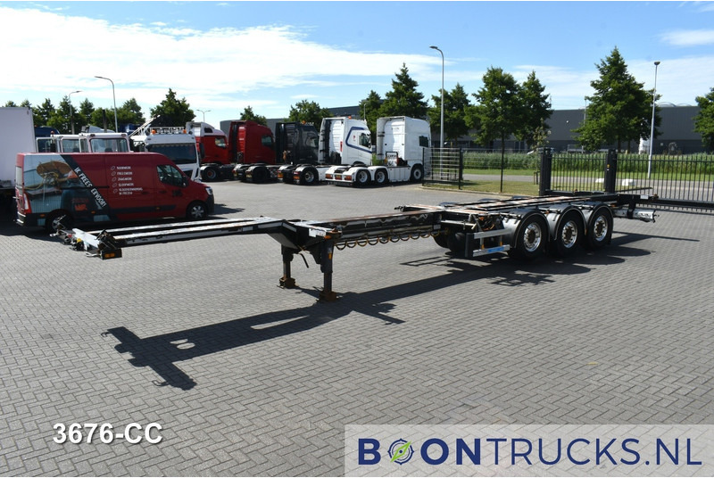 D-Tec FLEXITRAILER | 2x20-30-40-45ft HC * MB / DISC * ALCOA * 2x EXTENDABLE - Puspiekabe noņemamā virsbūve/ Konteineru vedējs: foto 5 D-Tec FLEXITRAILER | 2x20-30-40-45ft HC * MB / DISC * ALCOA * 2x EXTENDABLE - Puspiekabe noņemamā virsbūve/ Konteineru vedējs: foto 5