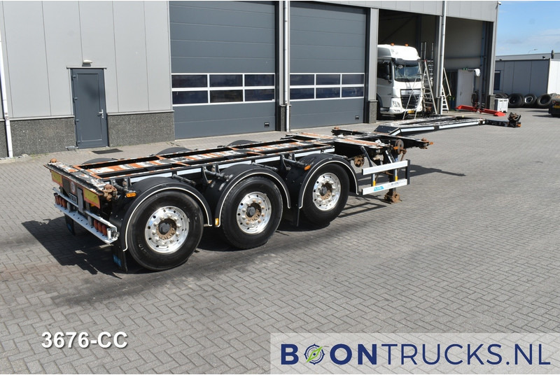 D-Tec FLEXITRAILER | 2x20-30-40-45ft HC * MB / DISC * ALCOA * 2x EXTENDABLE - Puspiekabe noņemamā virsbūve/ Konteineru vedējs: foto 1 D-Tec FLEXITRAILER | 2x20-30-40-45ft HC * MB / DISC * ALCOA * 2x EXTENDABLE - Puspiekabe noņemamā virsbūve/ Konteineru vedējs: foto 1