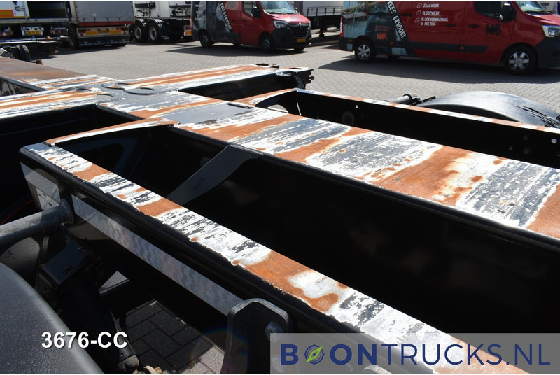 Puspiekabe noņemamā virsbūve/ Konteineru vedējs D-Tec FLEXITRAILER | 2x20-30-40-45ft HC * MB / DISC * ALCOA * 2x EXTENDABLE: foto 20