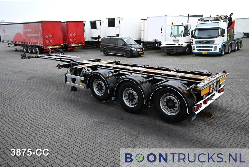 D-Tec FLEXITRAILER LS | 2x20-30-40-45ft HC * 2x LIFTAS * BPW / SCHIJF * APK 01-2027 - Puspiekabe noņemamā virsbūve/ Konteineru vedējs: foto 3 D-Tec FLEXITRAILER LS | 2x20-30-40-45ft HC * 2x LIFTAS * BPW / SCHIJF * APK 01-2027 - Puspiekabe noņemamā virsbūve/ Konteineru vedējs: foto 3